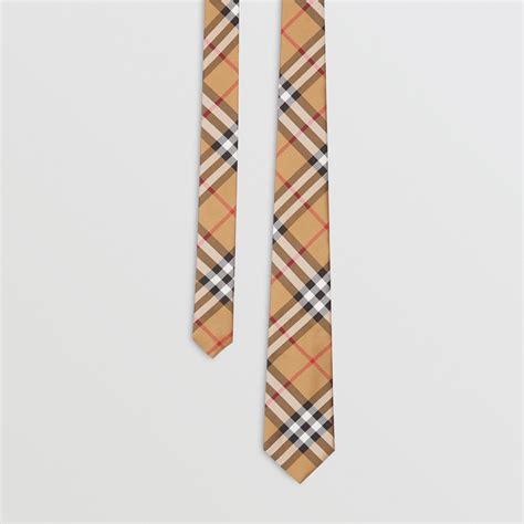 burberry beige light yellow tie